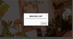 Desktop Screenshot of betina-ny.com